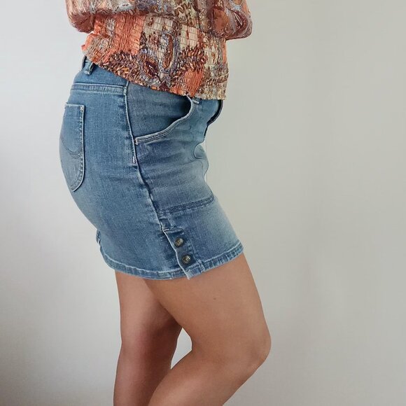 Lee denim mini skirt - Picture 3 of 5